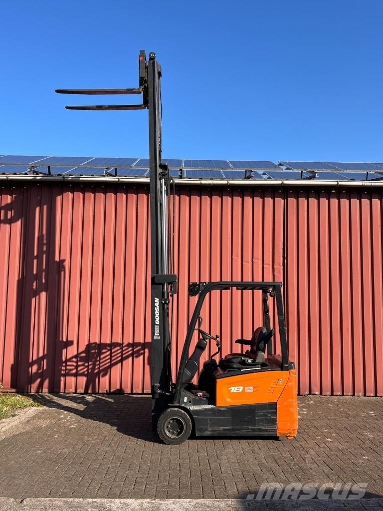 Doosan B 18 T-7 Електрически вилични кари-повдигачи