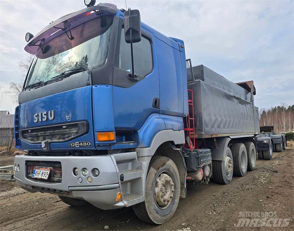 Sisu E12M 8X4 Самосвал