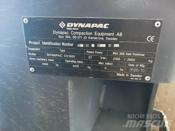 Dynapac CC1300 Уплътнители за почва
