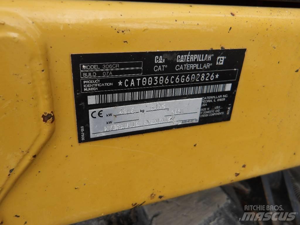 CAT 306 CR Мини екскаватори < 7 т