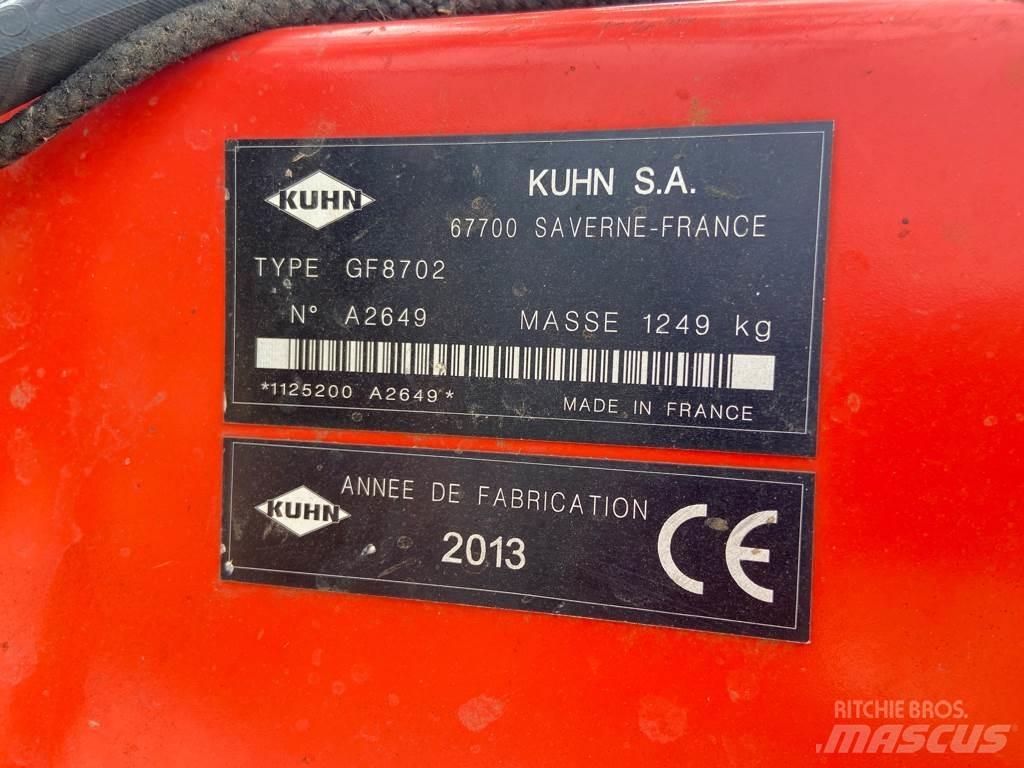 Kuhn GF8702 Гребла и сенообръщачки