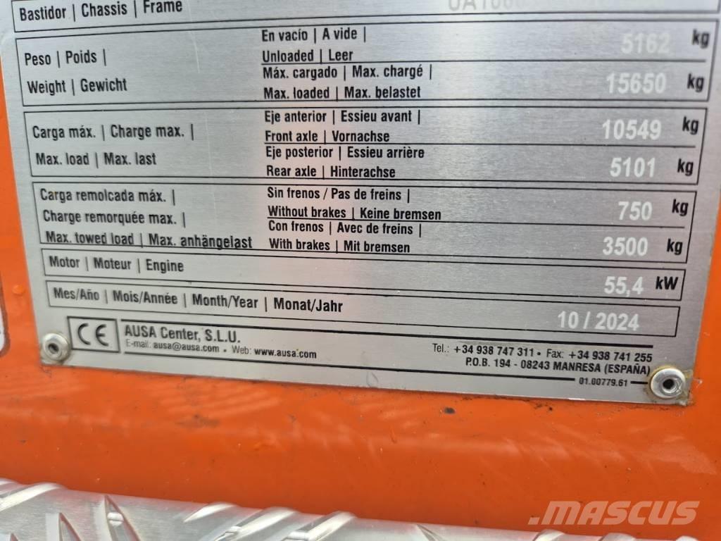 Ausa D1001APG Странични самосвали