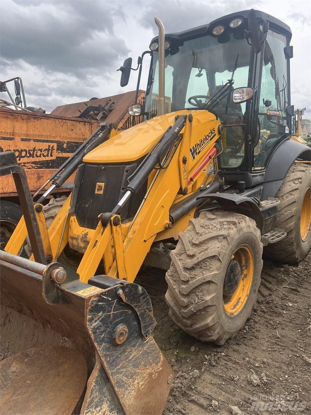 JCB 3 CX Товарач със заден ексватор