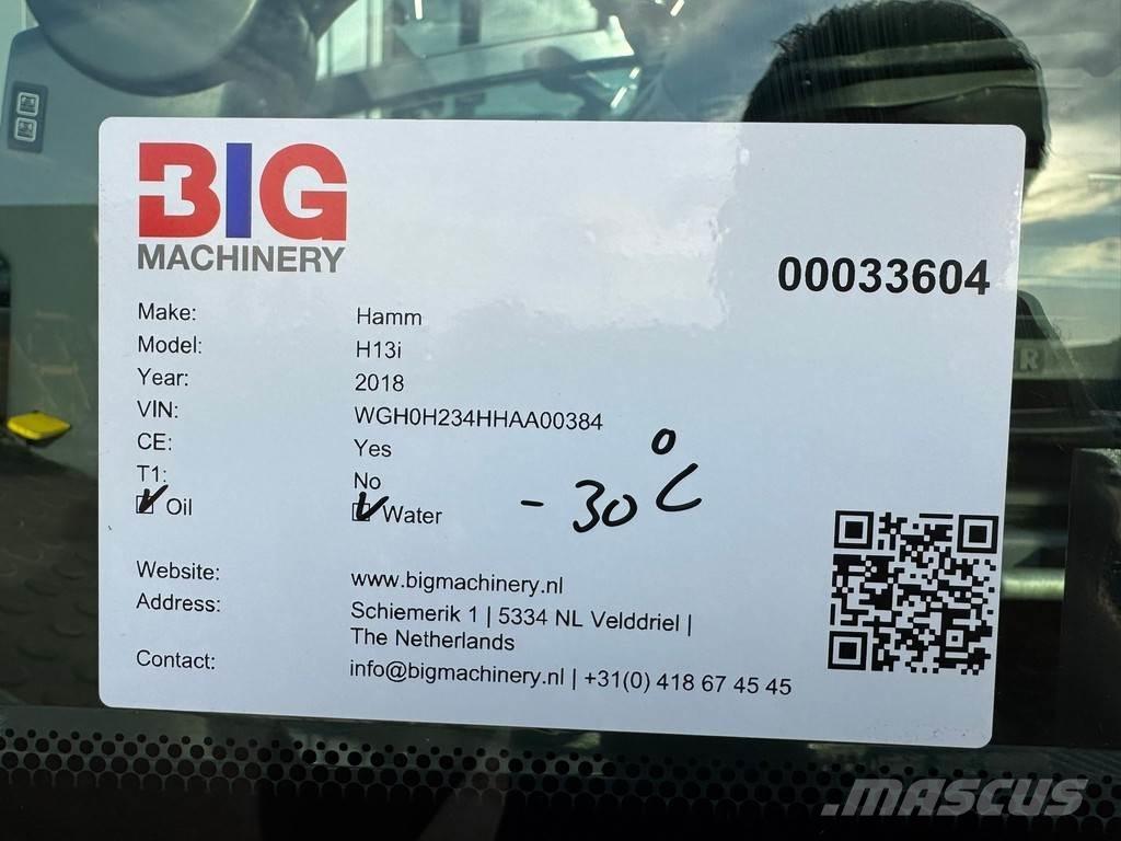 Hamm H13i Еднобарабанни ролки
