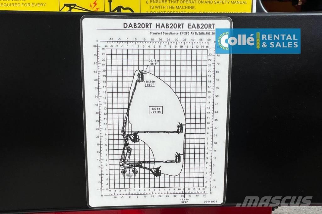 Magni DAB 20 RT | 2025 Съчленени стрелови подемници