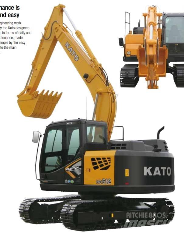 Kato 514 Верижен екскаватор