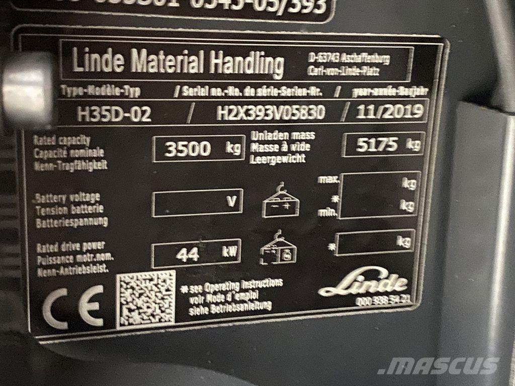 Linde H35D-02 Дизелови камиони