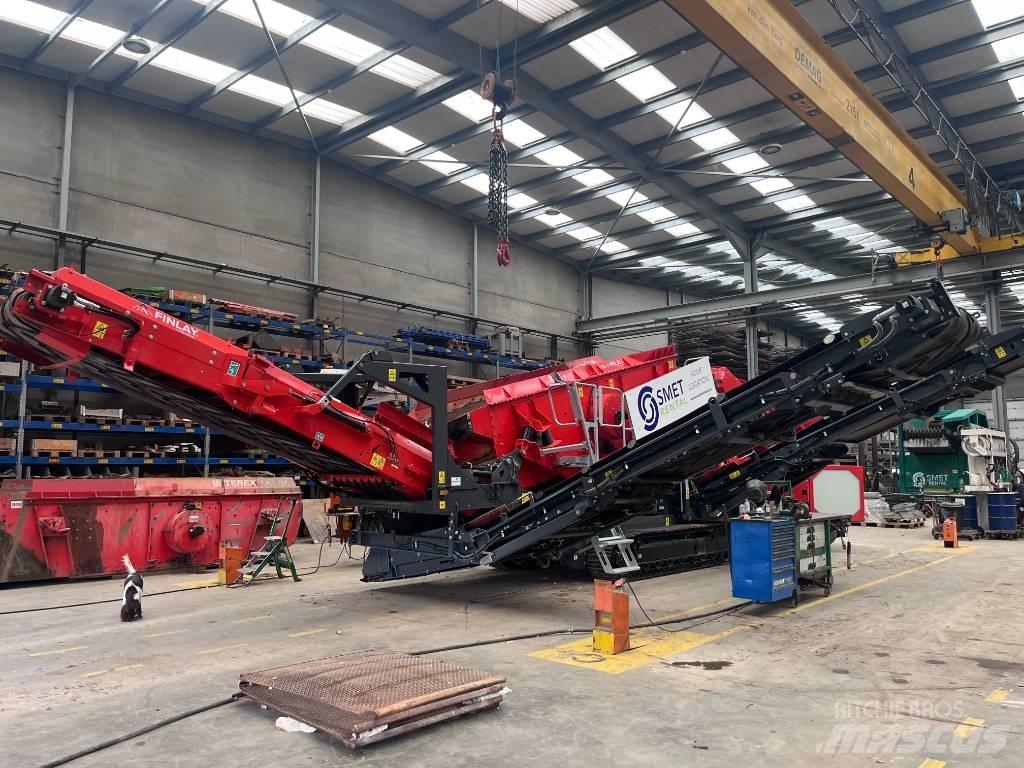 Terex Finlay 883+ E Мобилни скрийнери
