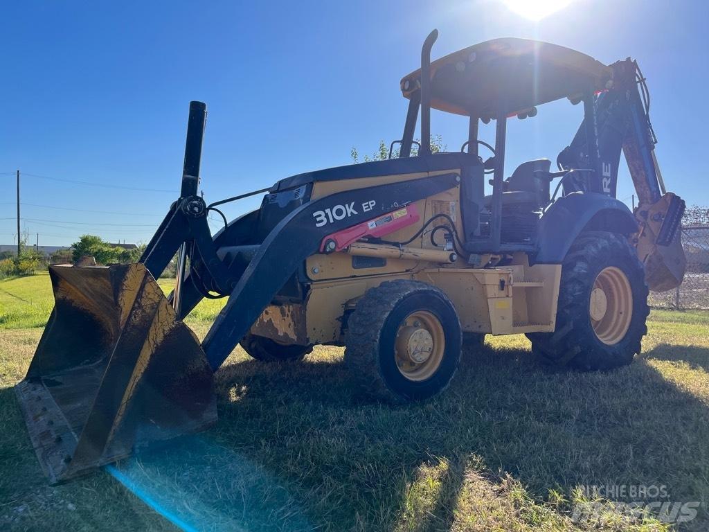 DEERE 310K EP Товарач със заден ексватор