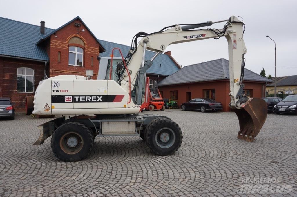 Terex TW 160 Колесни екскаватори