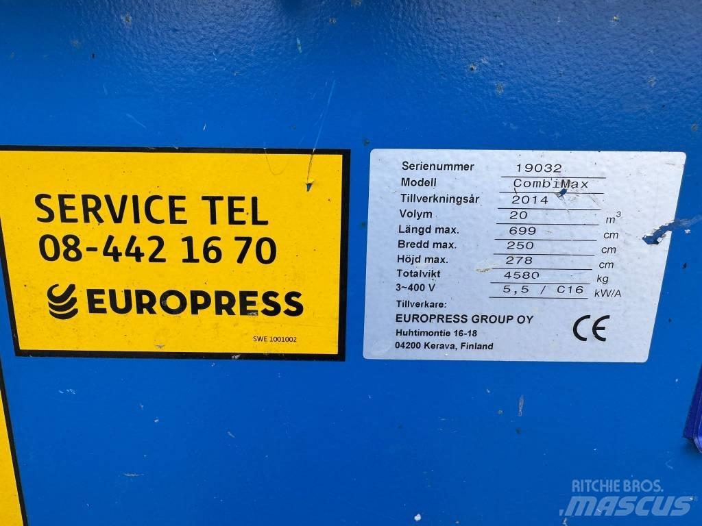Europress CombiMax Компресори за отпадъци
