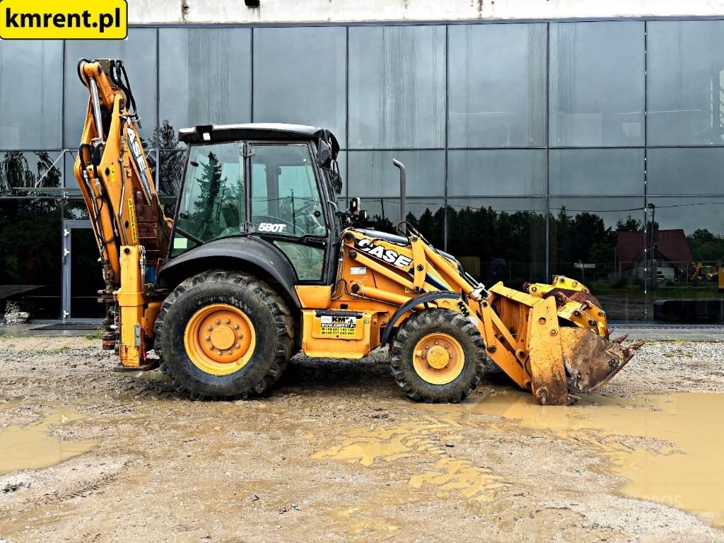 CASE 580 T Товарач със заден ексватор