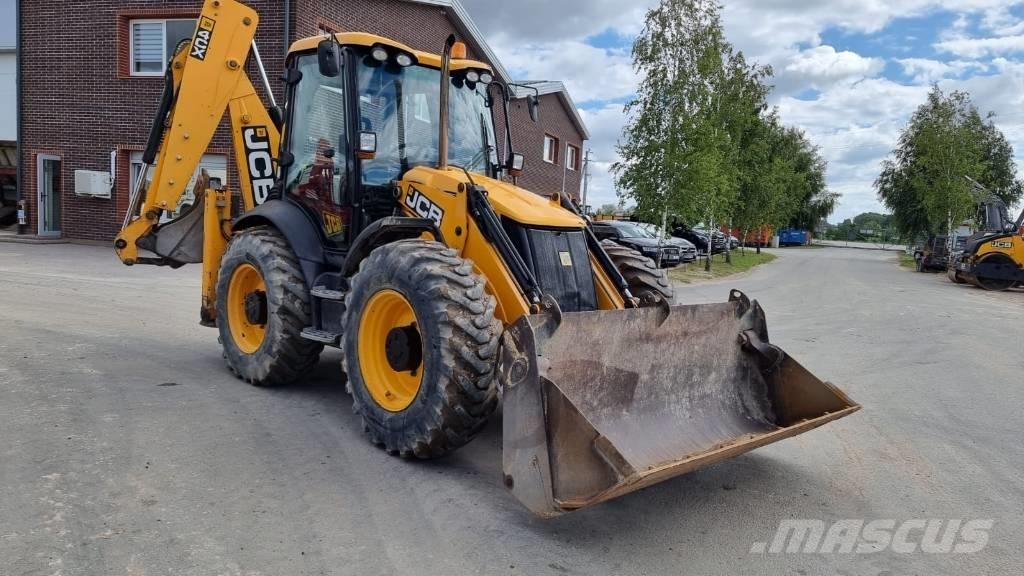 JCB 4 CX Товарач със заден ексватор