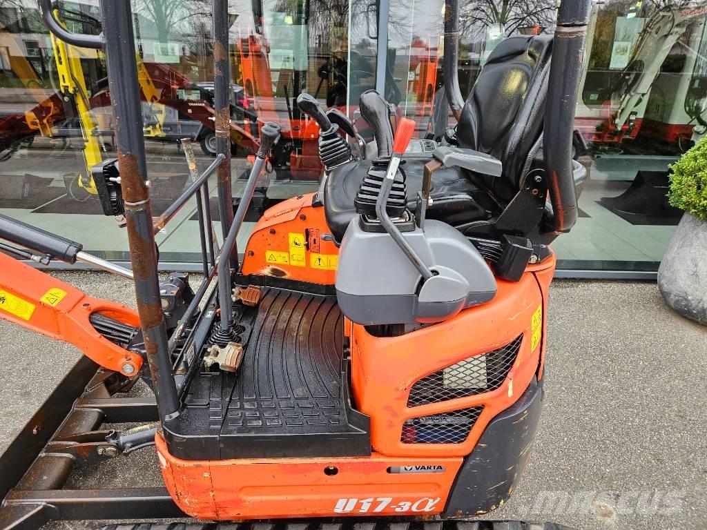 Kubota U 17-3 Мини екскаватори < 7 т