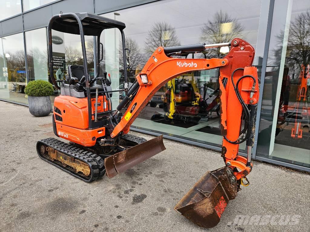 Kubota U 17-3 Мини екскаватори < 7 т