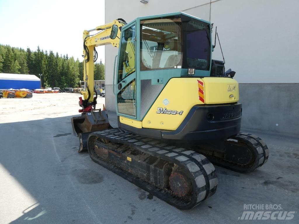 Yanmar SV 100-1 Средни екскаватори 7т - 12т