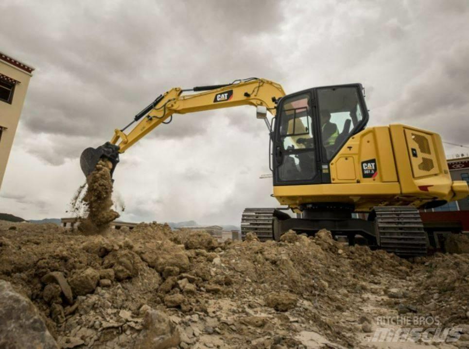 CAT 307,5 UTHYRES Средни екскаватори 7т - 12т