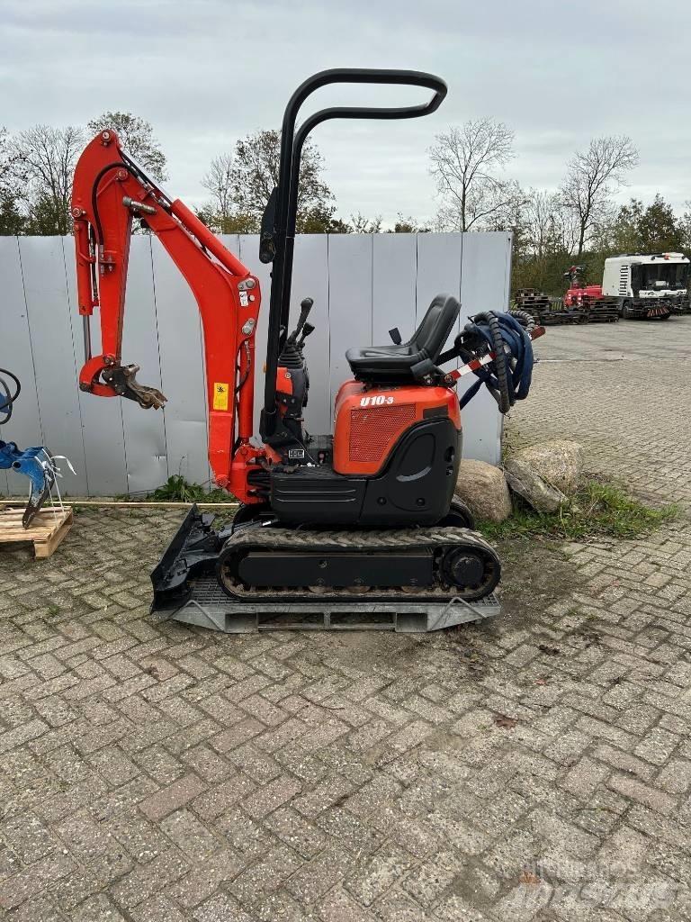 Kubota U 10-3 Мини екскаватори < 7 т