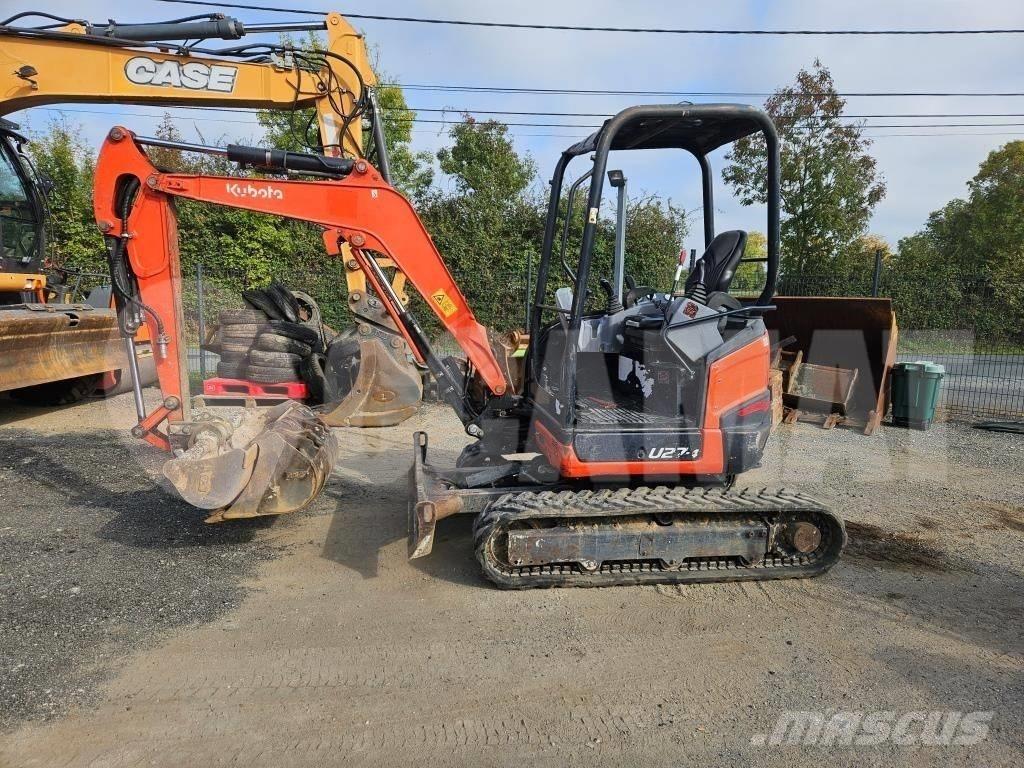 Kubota U 27-4 Мини екскаватори < 7 т