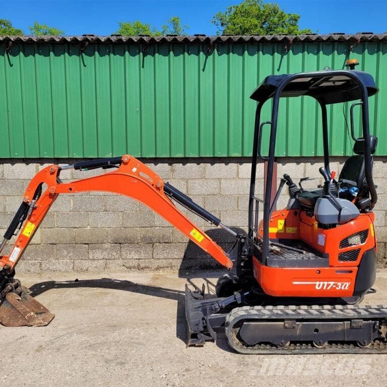 Kubota U17-3a Мини екскаватори < 7 т