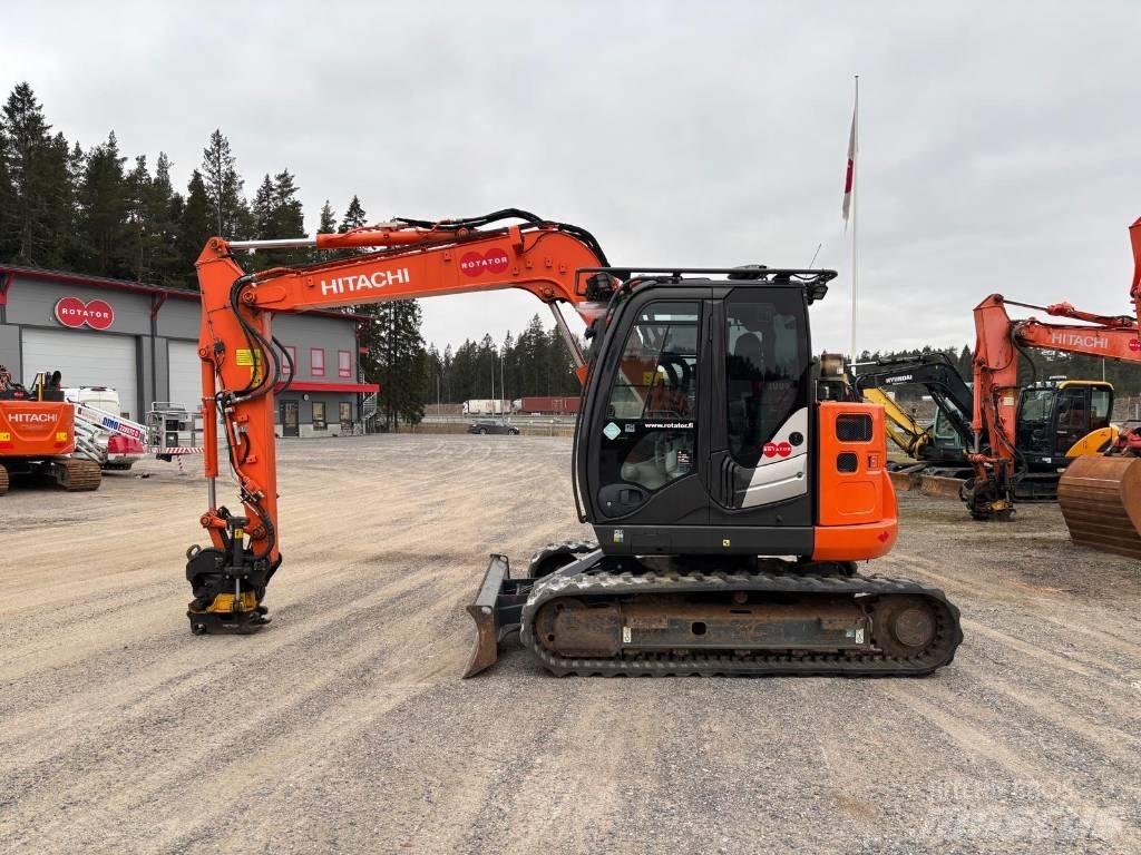 Hitachi ZX 85 US-6 Средни екскаватори 7т - 12т