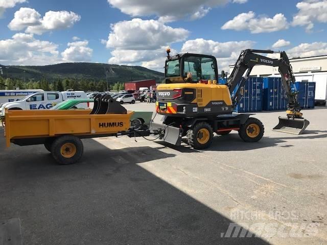 Volvo EW60E (UTHYRES) Колесни екскаватори