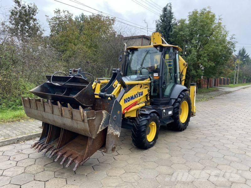 Komatsu WB 93 R-8 Товарач със заден ексватор
