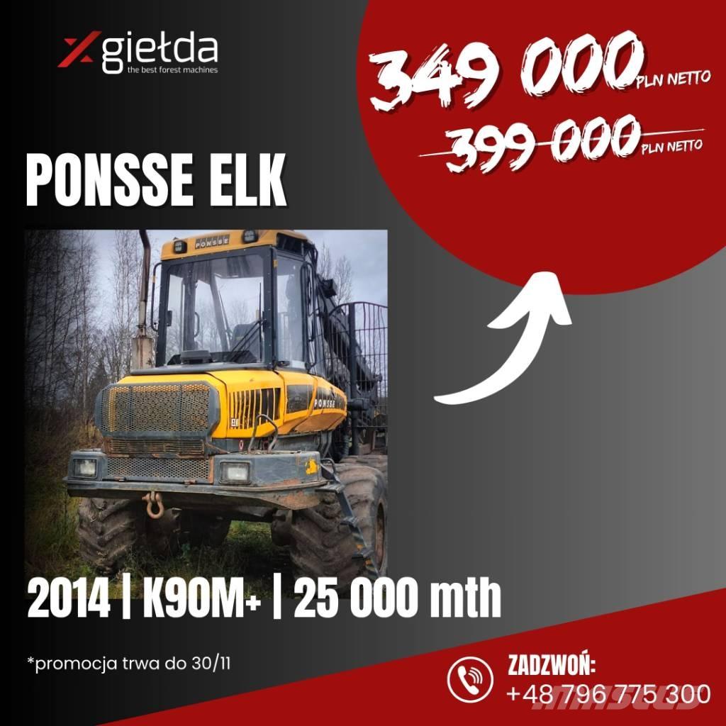 Ponsse Elk Форуардери