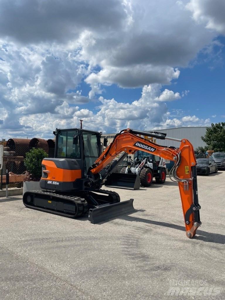 Doosan DX55r Мини екскаватори < 7 т