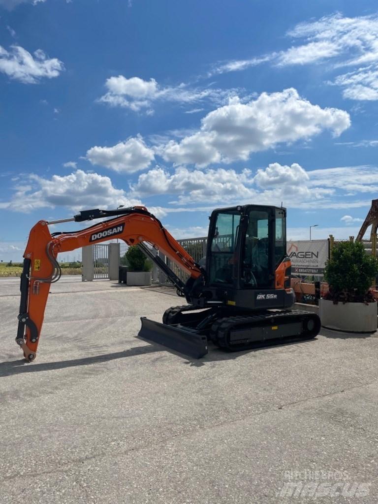 Doosan DX55r Мини екскаватори < 7 т