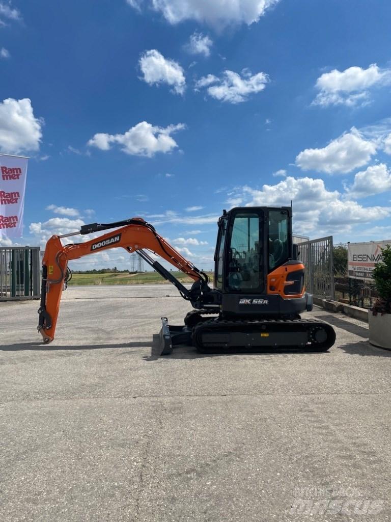 Doosan DX55r Мини екскаватори < 7 т