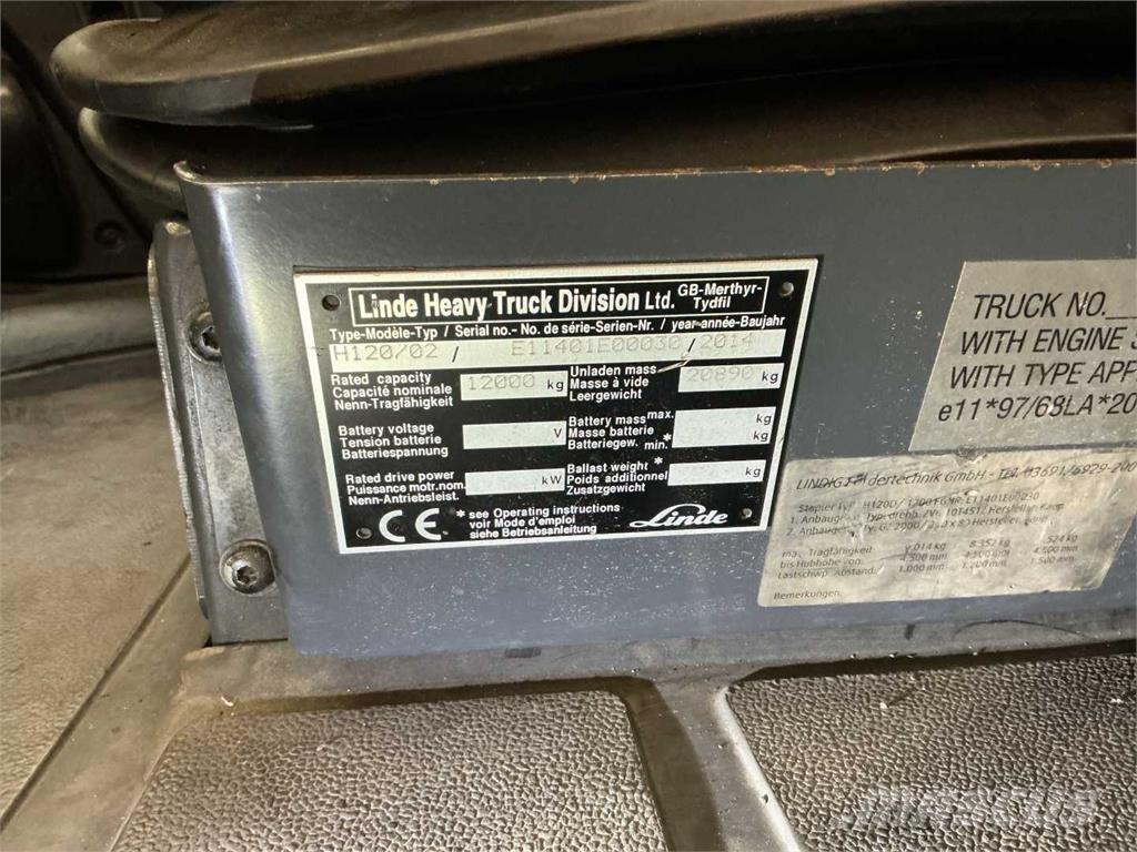 Linde H120D/1200 Дизелови камиони