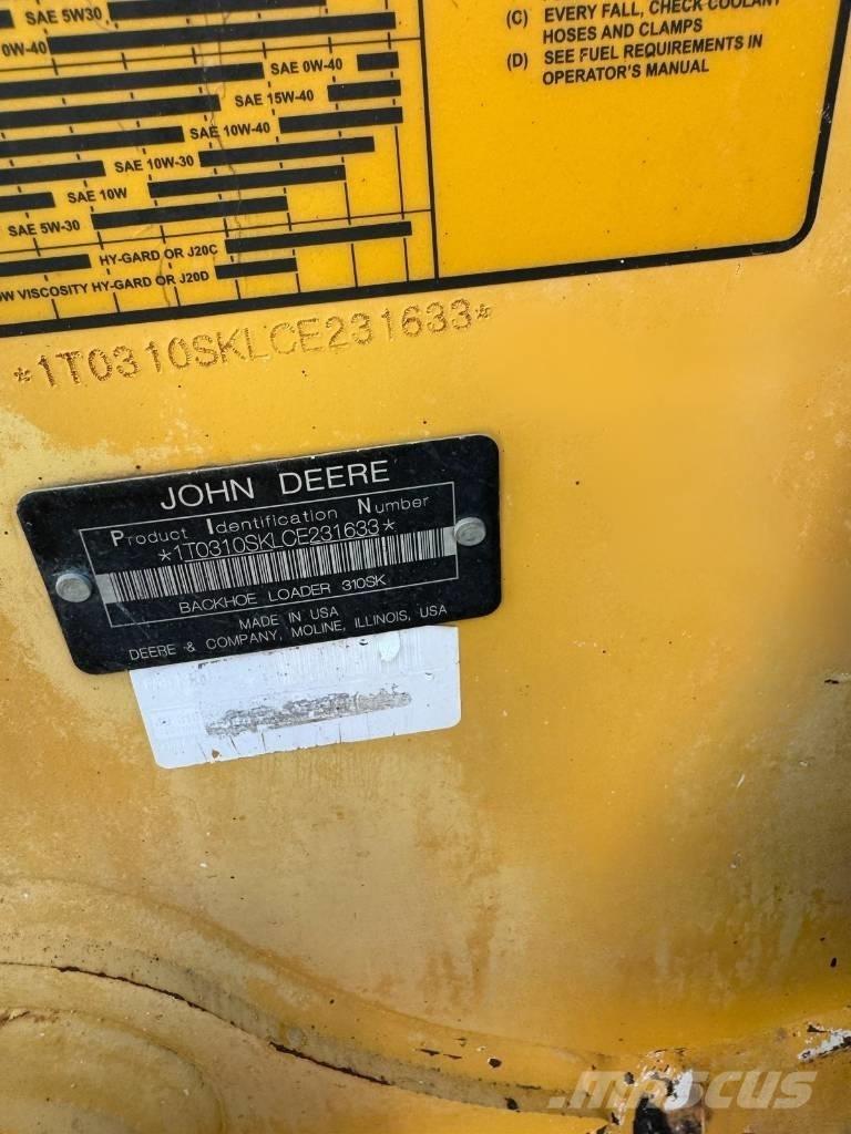John Deere 310 SK Товарач със заден ексватор