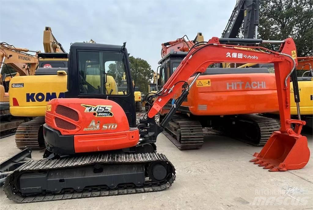 Kubota KX 155 Верижен екскаватор