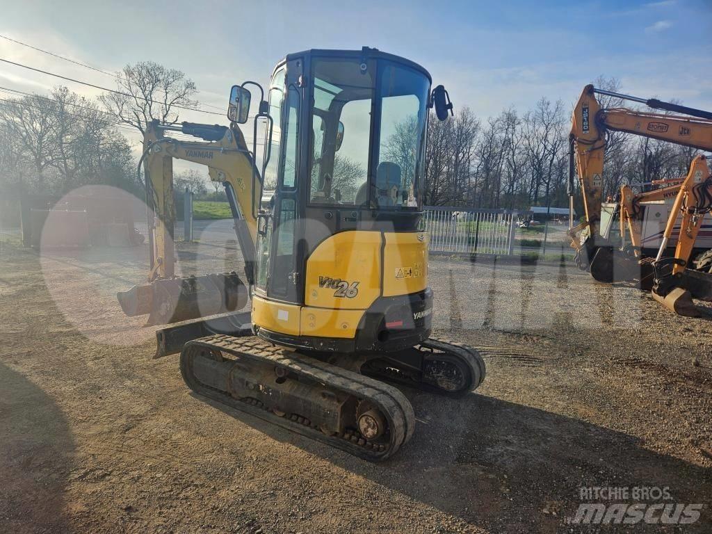 Yanmar Vio 26 Мини екскаватори < 7 т