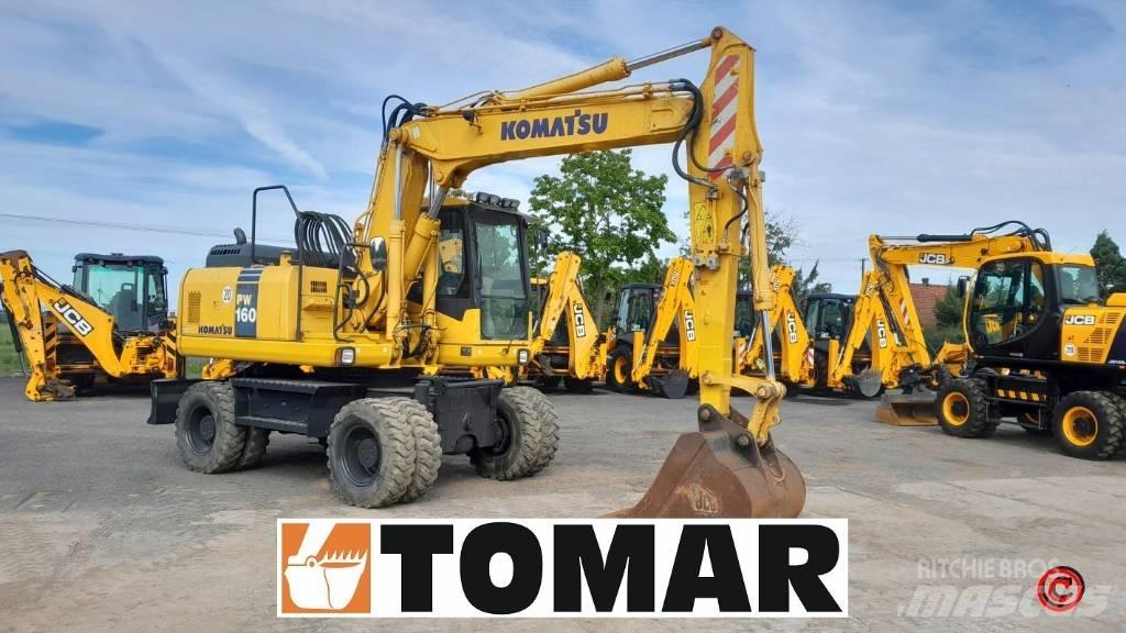 Komatsu PW 160-7 Колесни екскаватори