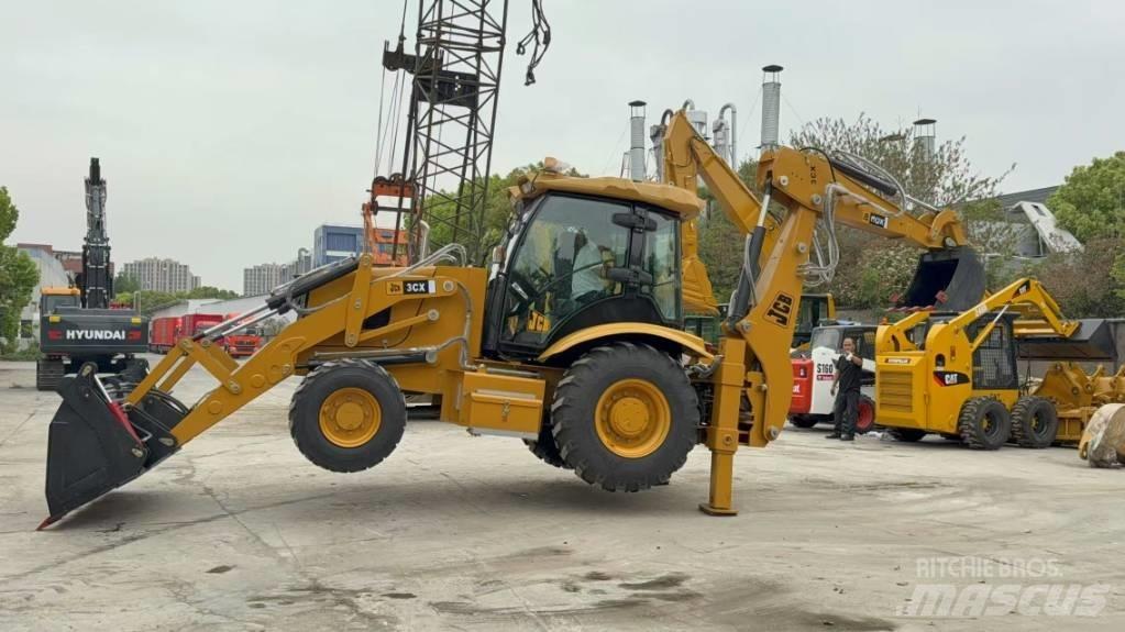 JCB 3 CX Товарач със заден ексватор
