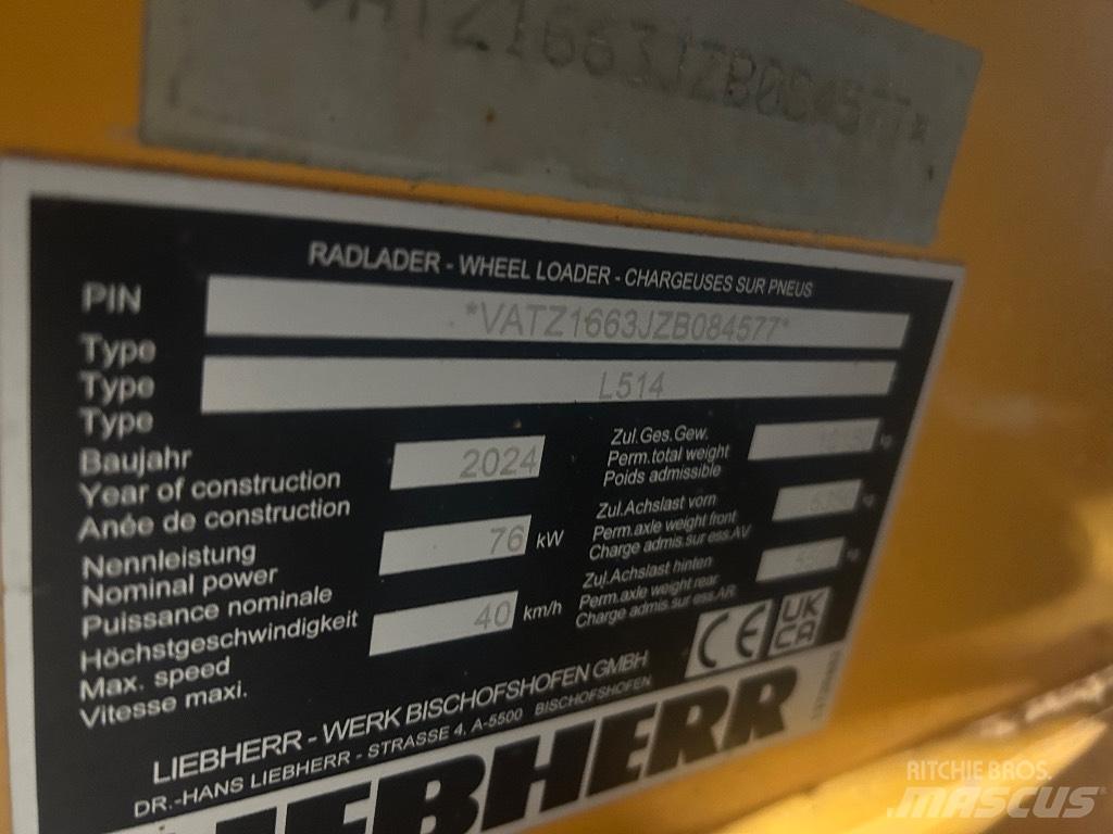 Liebherr L 514 Колесни товарачи