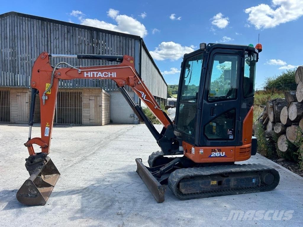 Hitachi ZX 26 U-6 Мини екскаватори < 7 т