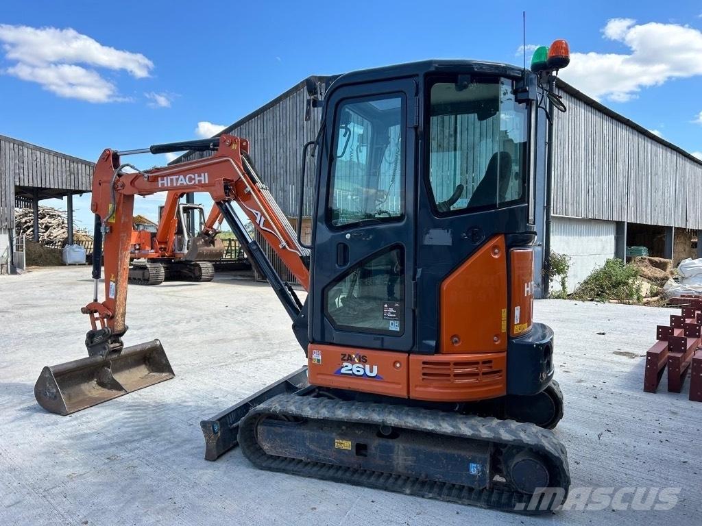 Hitachi ZX 26 U-6 Мини екскаватори < 7 т