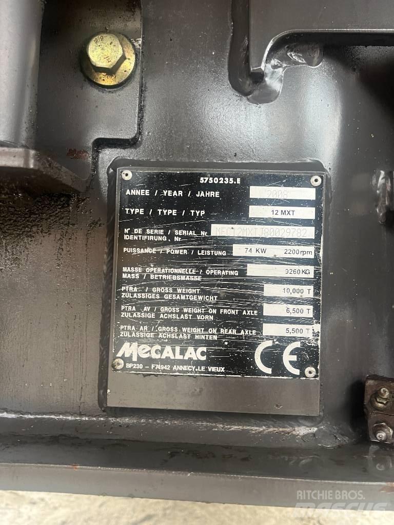 Mecalac 12 M XT Колесни екскаватори