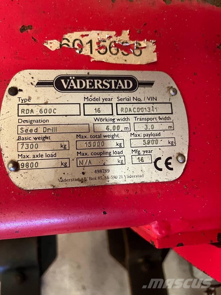 Väderstad RDA600 C Редосеялки