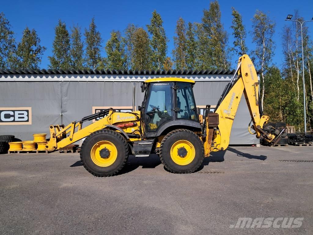 JCB 4 CX Товарач със заден ексватор