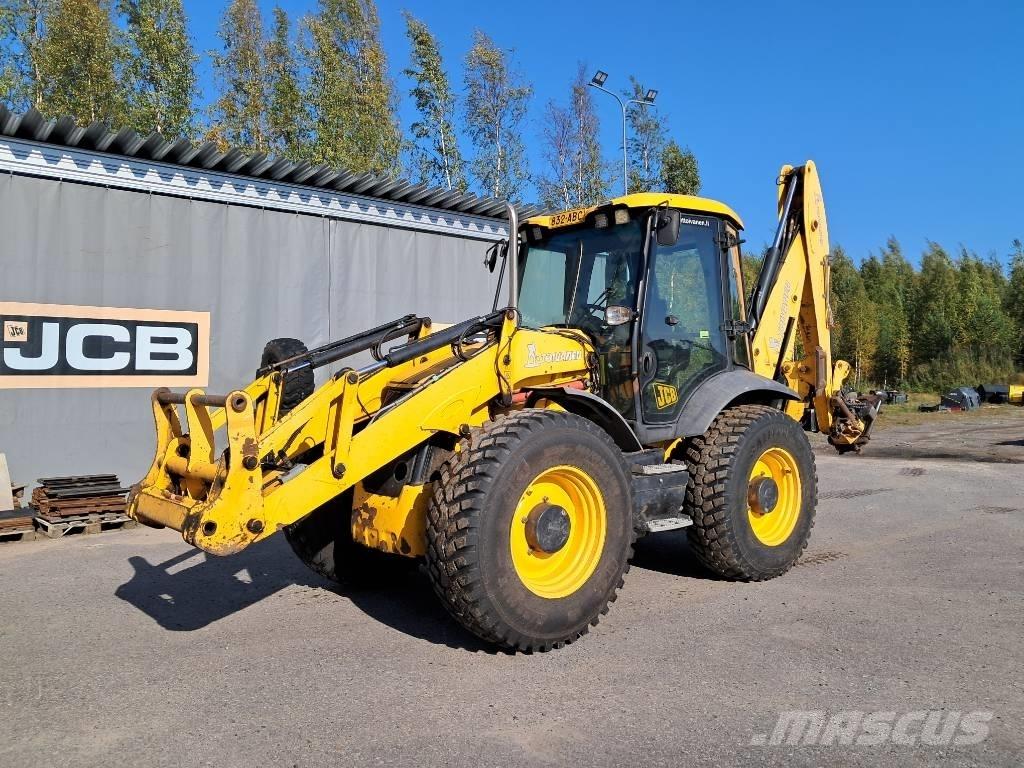 JCB 4 CX Товарач със заден ексватор