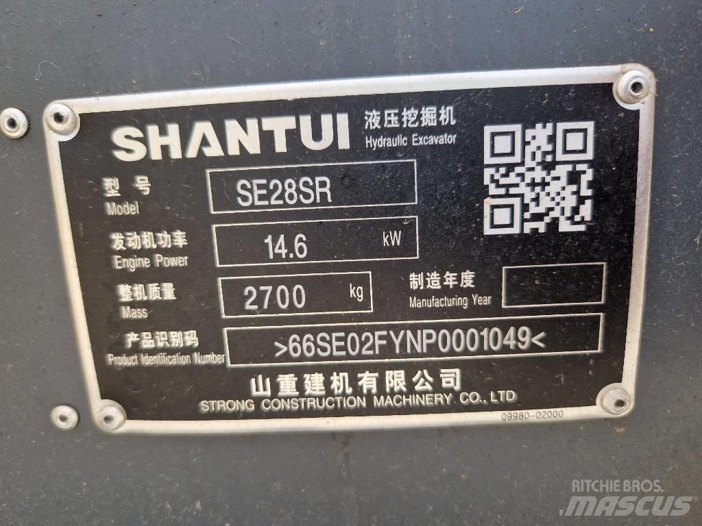 Shantui SE28SR Колесни екскаватори