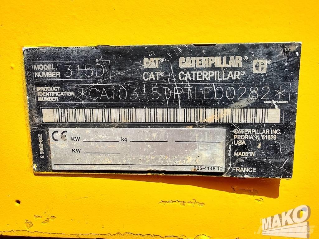 CAT 315 D Верижен екскаватор