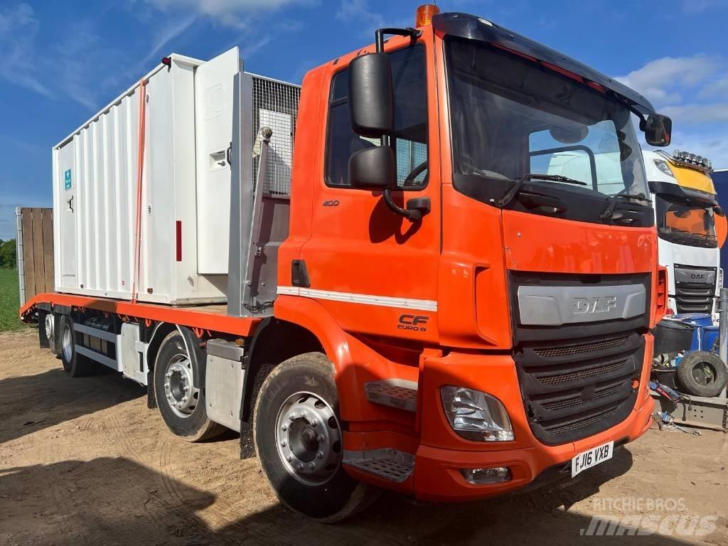 DAF CF 400 Бордови камион / автолебедка