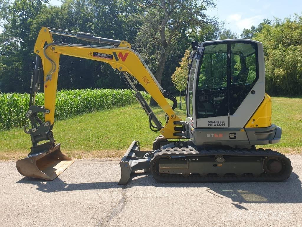 Wacker Neuson ET 58 Мини екскаватори < 7 т