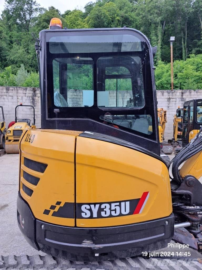 Sany SY 35 U Мини екскаватори < 7 т