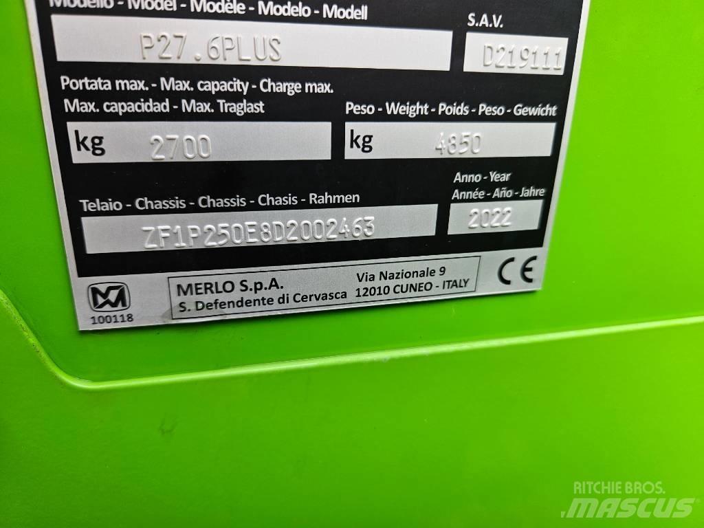 Merlo P27.6 Plus Телескопични товарачи